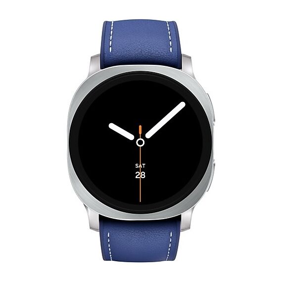 Galaxy Watch8 | 40 мм | 4G LTE | Silver | Hybrid/Blue | S/M/L, Размер: 40 мм, Цвет: Silver, Тип ремешка: Hybrid, Цвет ремешка: Blue, Размер ремешка: S/M/L, Подключение часов: Bluetooth / Wi-Fi + 4G LTE, изображение 2